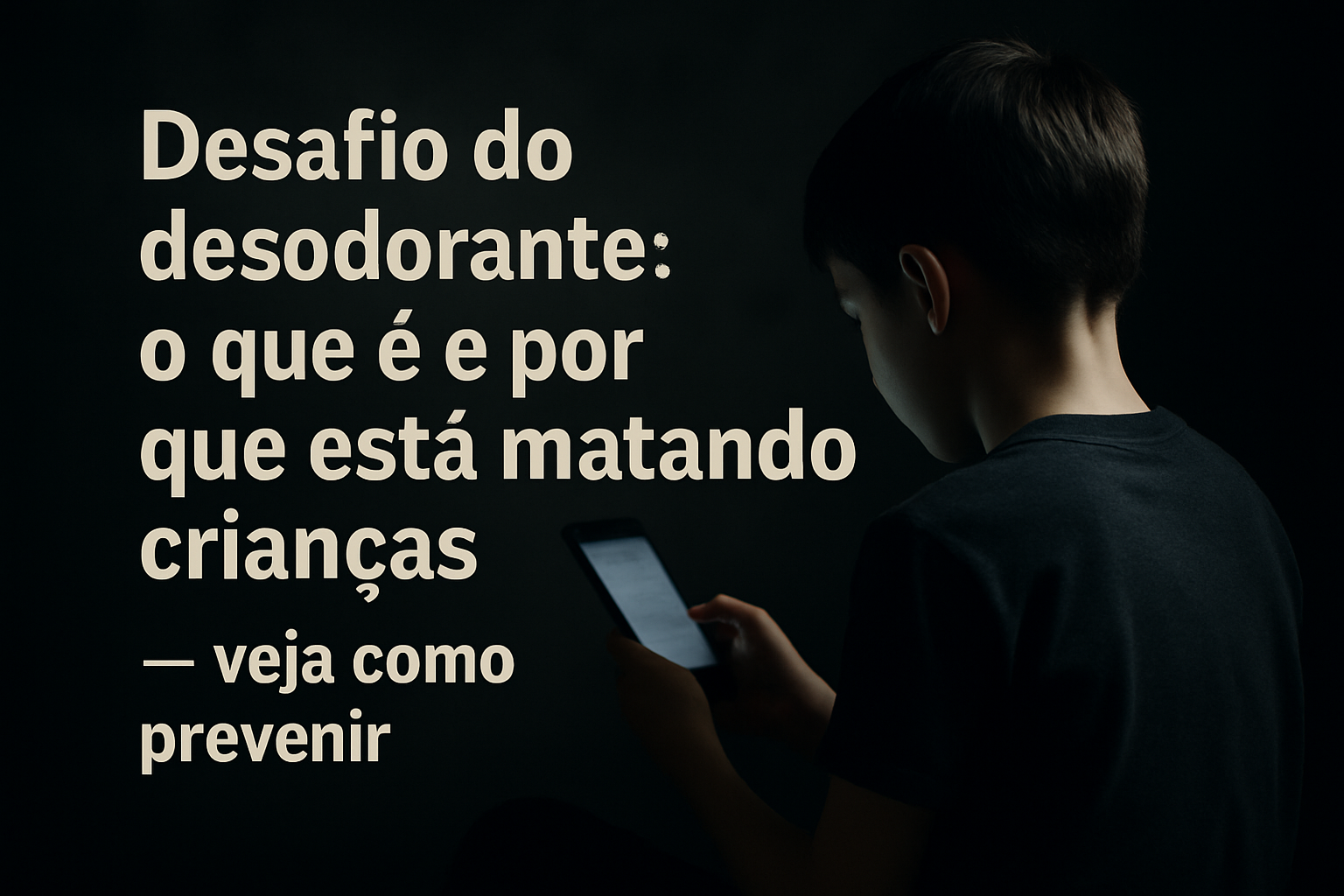 Desafio do desodorante